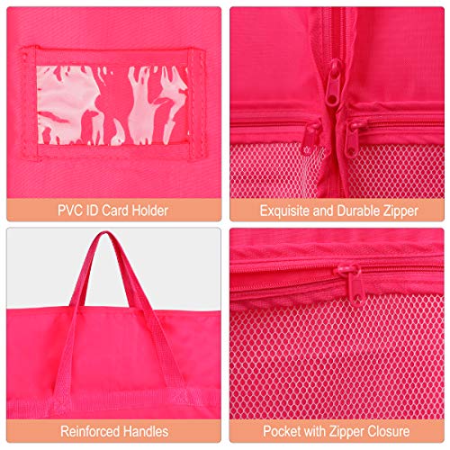 51" Garment Bags with Zipper Pocket for Dance Costume,Wedding Gown,Suit,Garment Bags for Travel and Storage(Pack of 2, Pink) - color: Pink