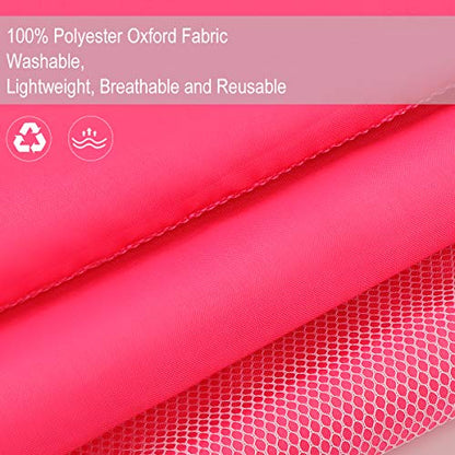 51" Garment Bags with Zipper Pocket for Dance Costume,Wedding Gown,Suit,Garment Bags for Travel and Storage(Pack of 2, Pink) - color: Pink